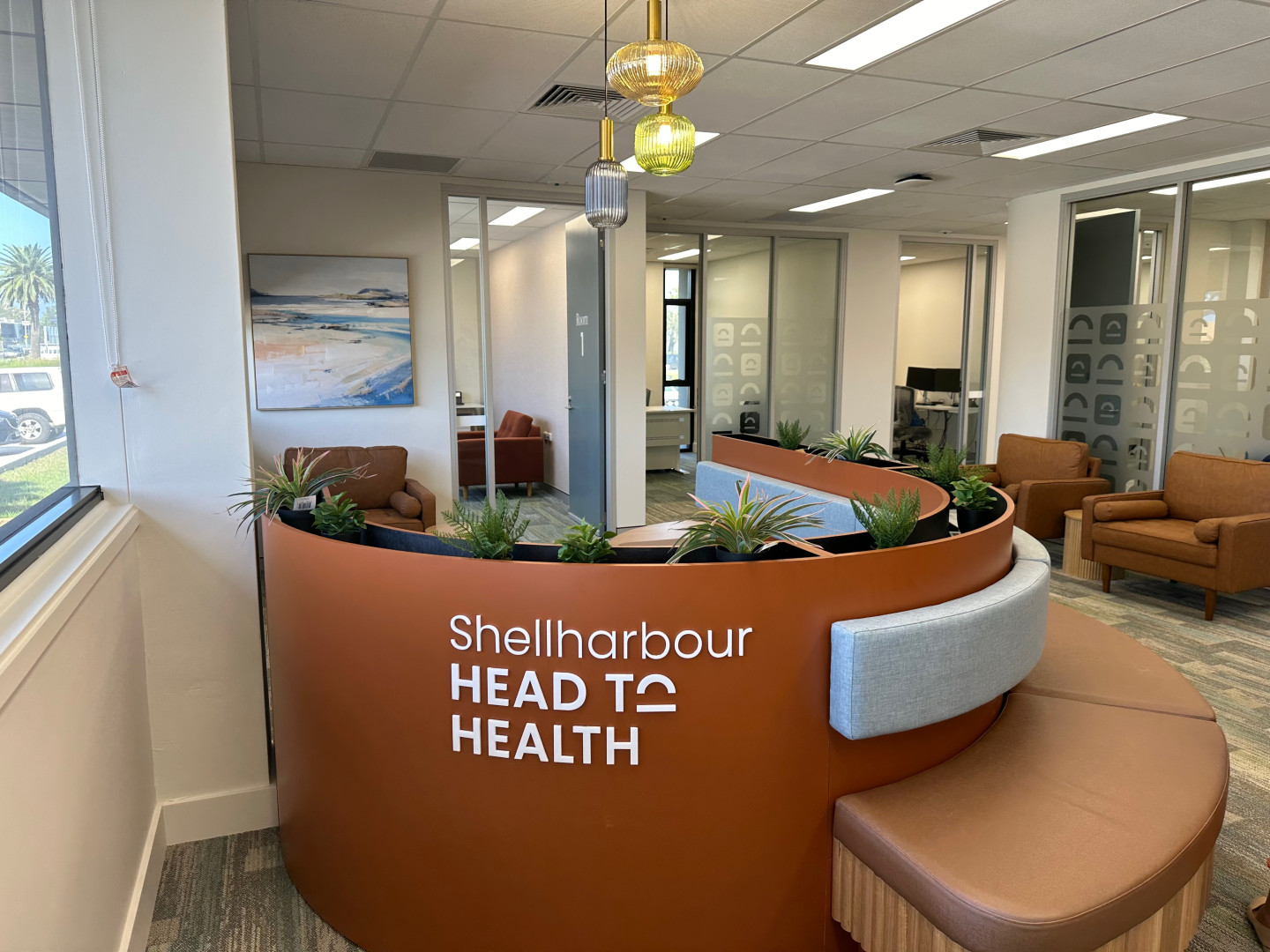 Shellharbour medicare mental health centre front reception desk