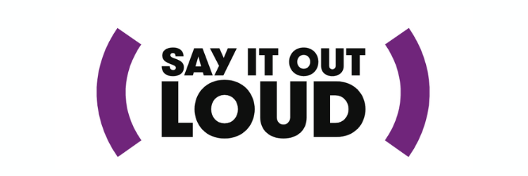 Say it out loud logo.